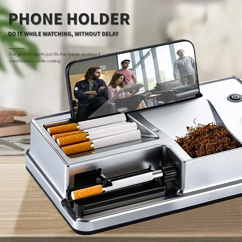 Rice Thresher Machine - Auto Tobacco Rolling Machine 6.5&8mm Smart