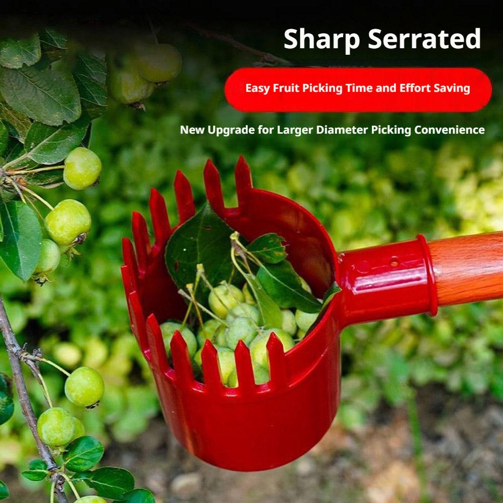 Farming Tools For Agriculture - Fruit Picker Tool Portable Basket Head