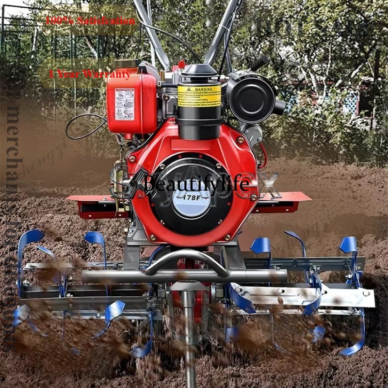 Farming Agriculture Land - M81 New Mini Rotary Tiller Household