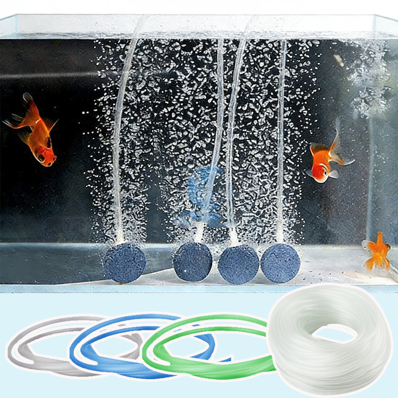 Clear PVC Aquarium Airline Tub - Fish Pond Aerator recension och pris