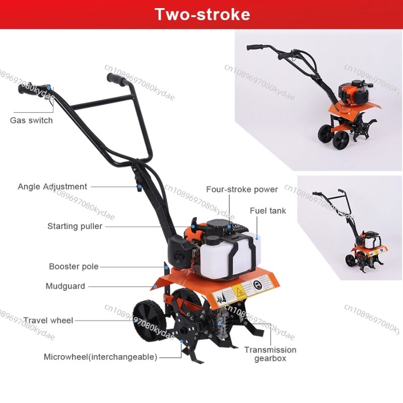 Multi-function Micro Tiller Ma - Farming Agriculture Tools recension och pris
