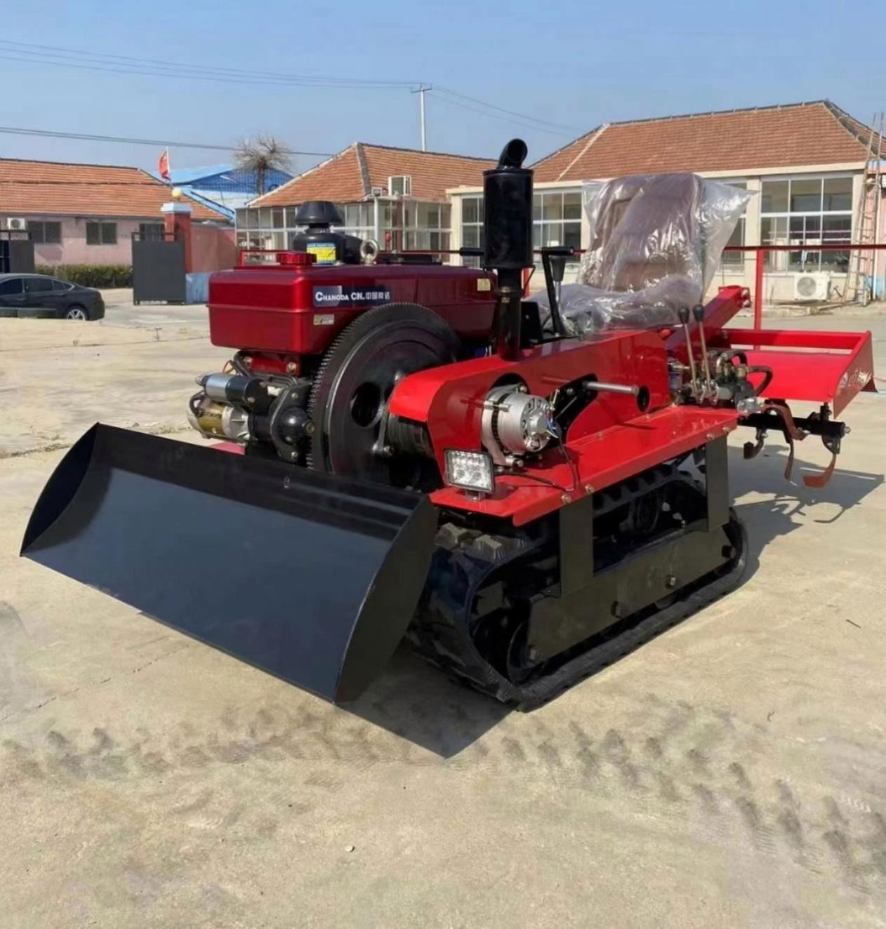 Diesel crawler rotary tiller,  - Farming Tools For Agriculture recension och pris