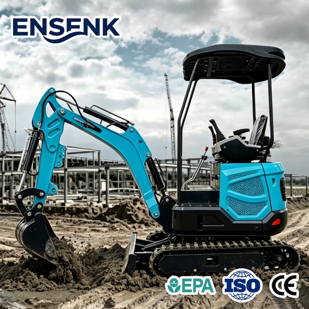 Diesel Mini Excavator 1.7Ton W - Farming Tools For Agriculture recension och pris