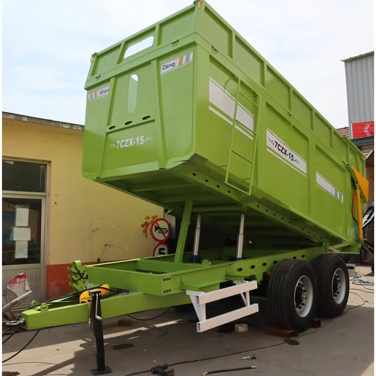 Hydraulic Silage Farm Trailer  - Grain Farming Agriculture recension och pris