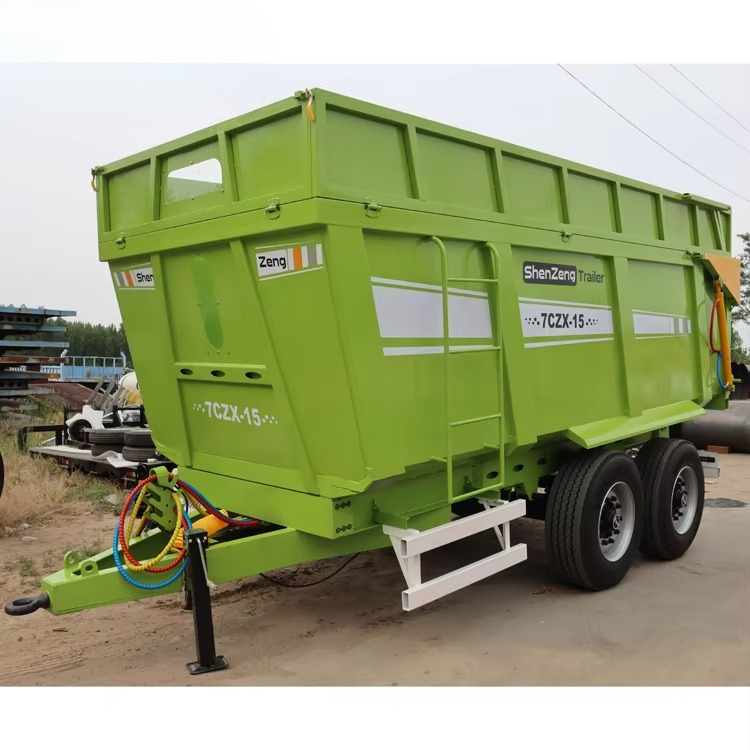 Hydraulic Silage Farm Trailer  - Grain Farming Agriculture recension och pris