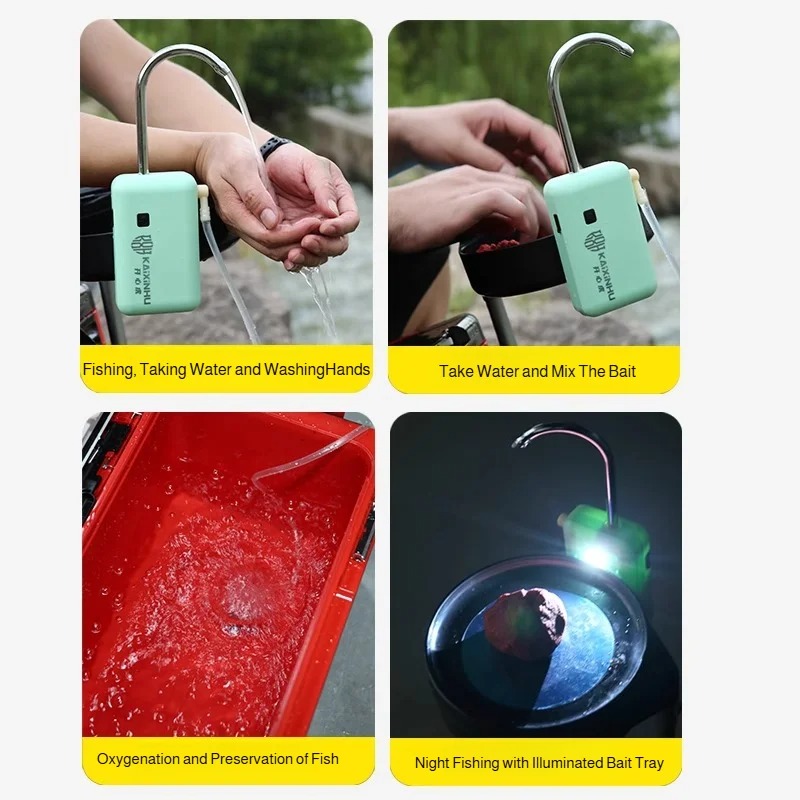 Portable USB Rechargeable Elec - Fish Pond Aerator recension och pris