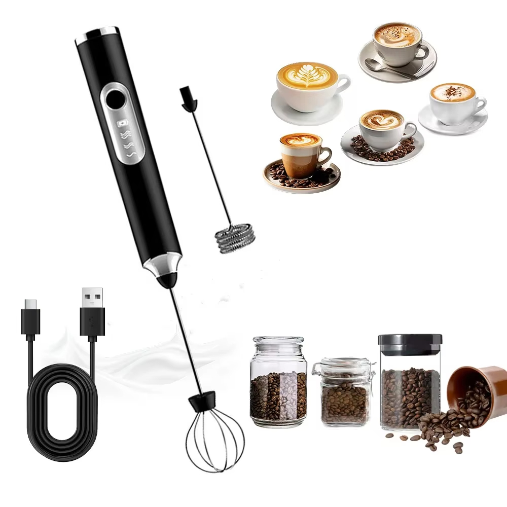 1 Electric Milk Frother, Dual  - Rice Thresher Machine recension och pris