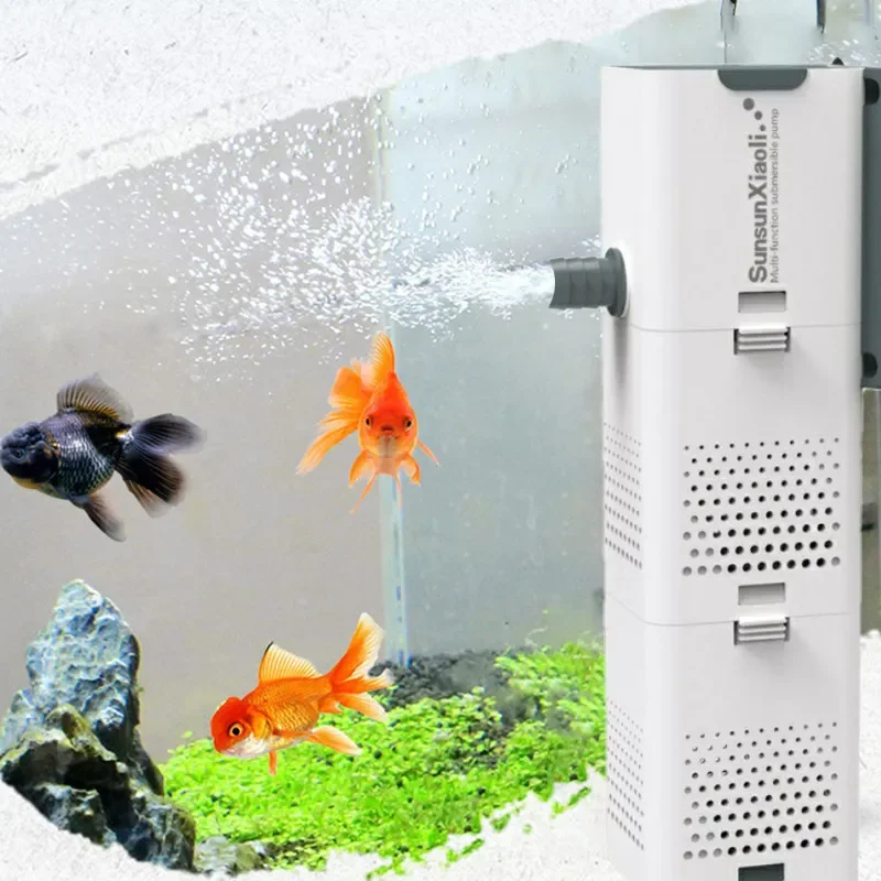 3 In 1 Aquarium Filter Pump Aq - Fish Pond Aerator recension och pris